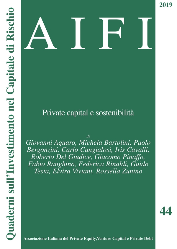 AIFI 44/2019. Private capital e sostenibilità - Librerie.coop AIFI 44/2019. Private capital e sostenibilità - Librerie.coop
