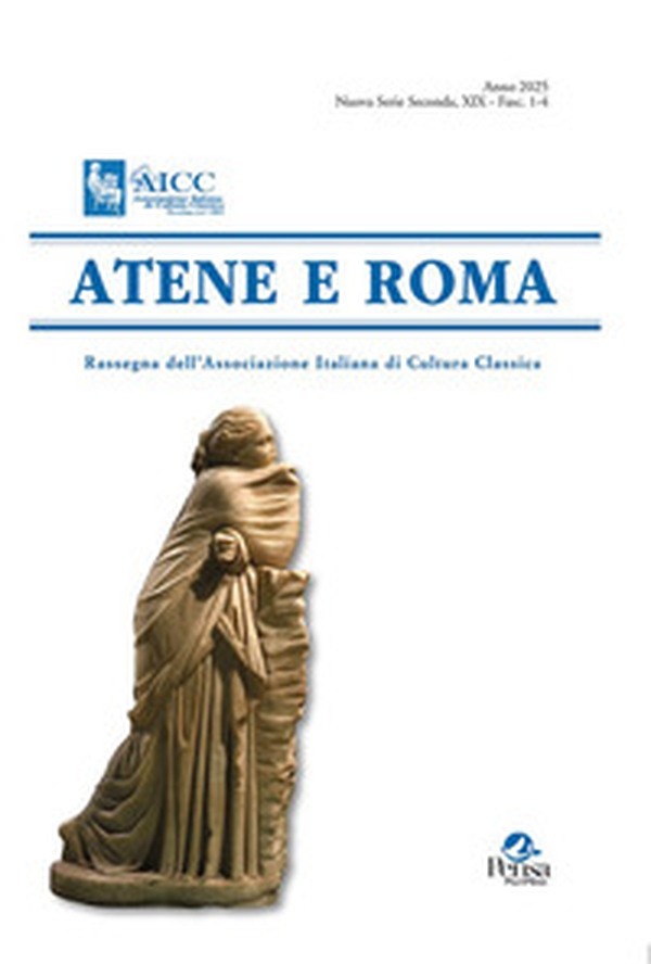 Atene e Roma. Rassegna dell'Associazione Italiana di Cultura Classica - Vol. 1-4 - Librerie.coop