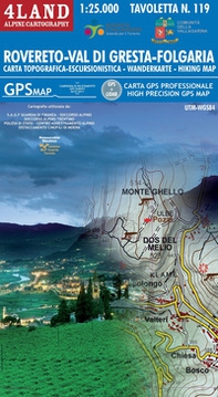 Vallagarina, Folgaria, Altipiani, val di Gresta. Carta escursionistica. Carta mountainbike - Librerie.coop