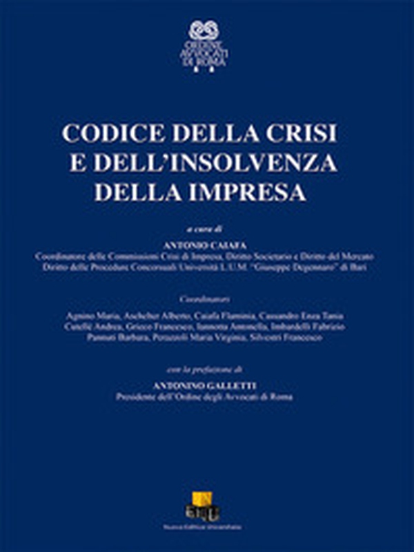 Codice della crisi e dell'insolvenza della impresa - Librerie.coop Codice della crisi e dell'insolvenza della impresa - Librerie.coop