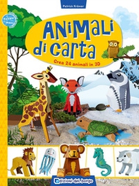 Animali di carta. Crea 24 animali in 3D - Librerie.coop