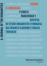 Storie e linguaggi. Rivista di studi umanistici - Librerie.coop