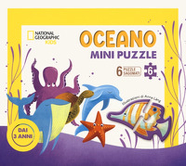 Oceano minipuzzle. 6 puzzle sagomati - Librerie.coop Oceano minipuzzle. 6 puzzle sagomati - Librerie.coop