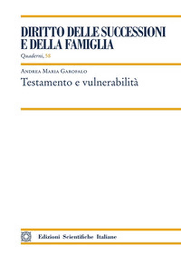 Testamento e vulnerabilità - Librerie.coop Testamento e vulnerabilità - Librerie.coop