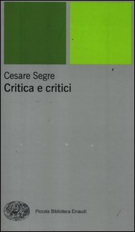 Critica e critici - Librerie.coop Critica e critici - Librerie.coop