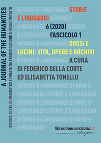 Storie e linguaggi. Rivista di studi umanistici - Librerie.coop