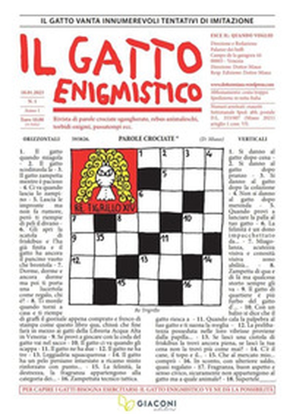 Il gatto enigmistico - Librerie.coop Il gatto enigmistico - Librerie.coop