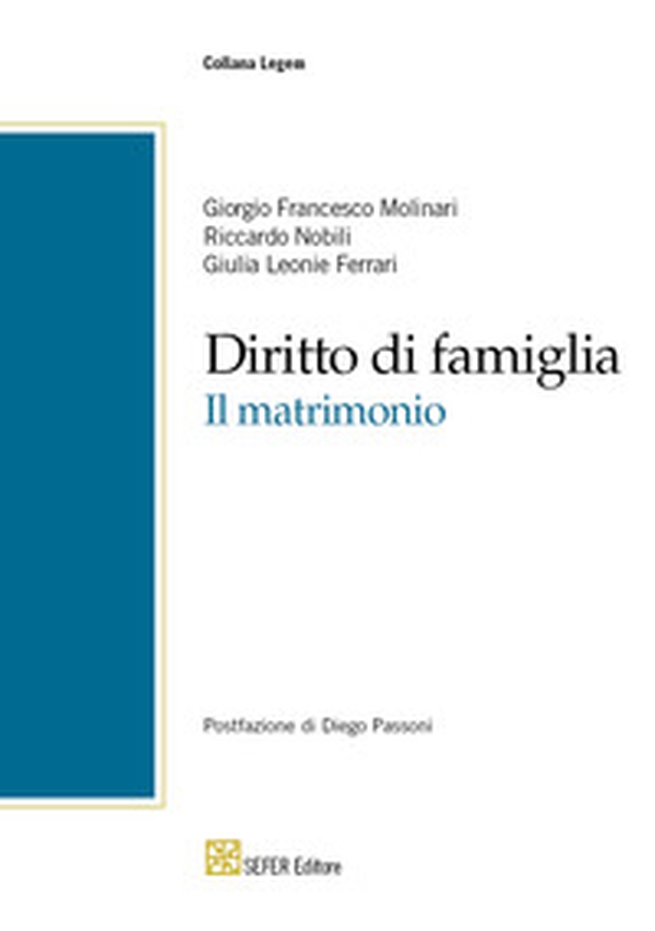 Diritto di famiglia. Il matrimonio - Librerie.coop Diritto di famiglia. Il matrimonio - Librerie.coop