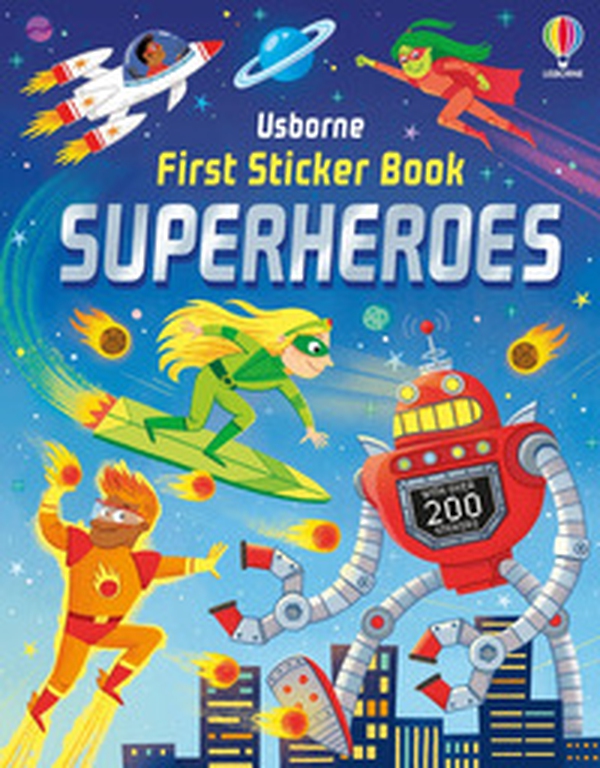 Superheroes. First sticker book - Librerie.coop Superheroes. First sticker book - Librerie.coop