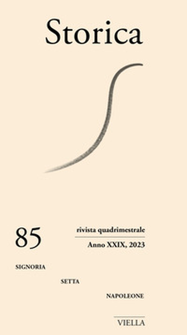 Storica - Vol. 85 - Librerie.coop Storica - Vol. 85 - Librerie.coop
