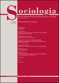 Sociologia. Rivista quadrimestrale di scienze storiche e sociali - Vol. 3 - Librerie.coop Sociologia. Rivista quadrimestrale di scienze storiche e sociali - Vol. 3 - Librerie.coop
