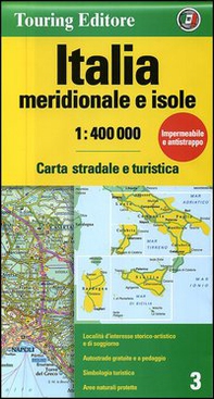 Italia meridionale e isole 1:400.000. Carta stradale e turistica - Librerie.coop