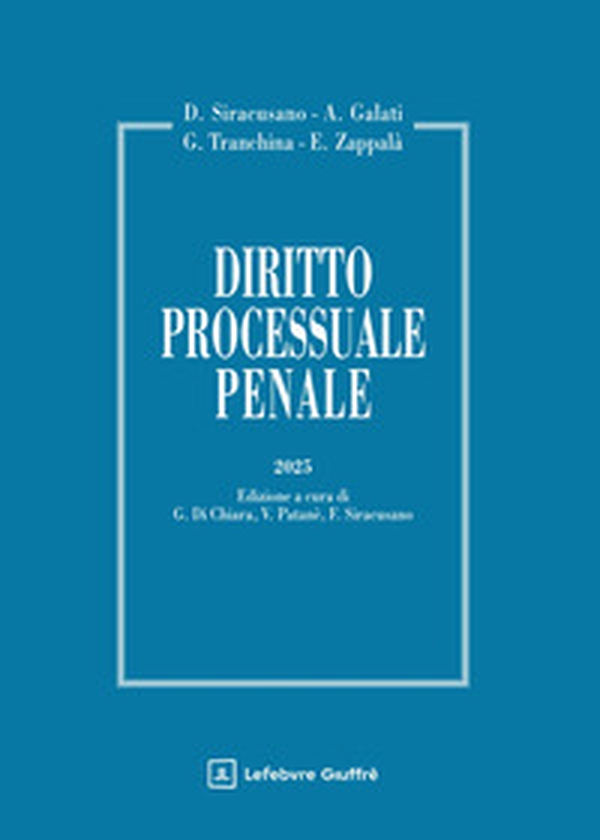 Diritto processuale penale - Librerie.coop Diritto processuale penale - Librerie.coop