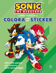 Sonic The Hedgehog. Colora con gli sticker - Librerie.coop