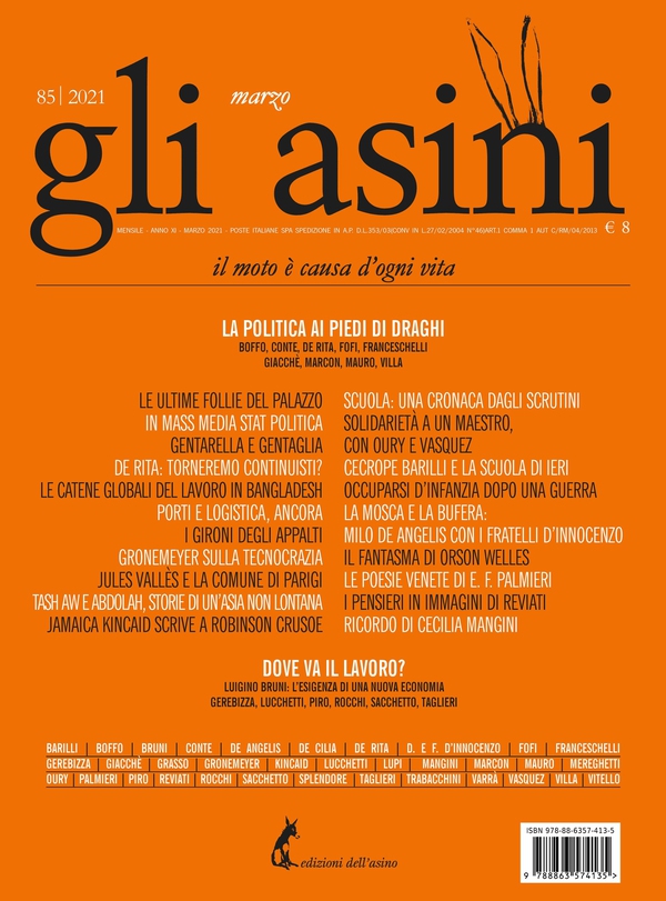 "Gli asini" n. 85 marzo 2021 - Librerie.coop "Gli asini" n. 85 marzo 2021 - Librerie.coop