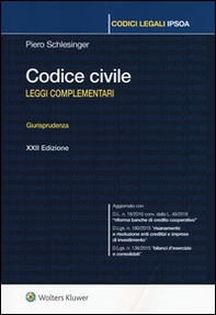 Codice civile. Leggi complementari. Giurisprudenza - Librerie.coop