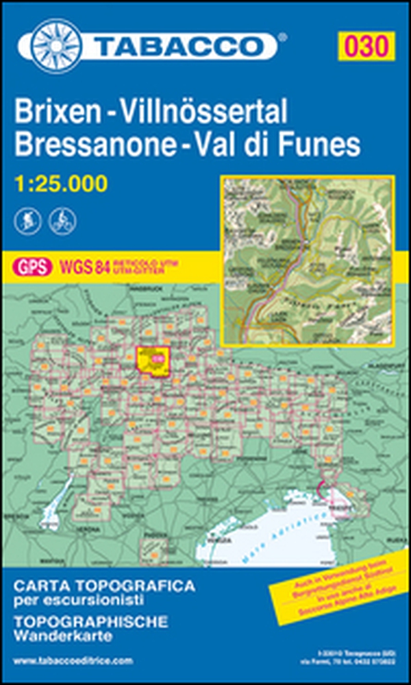 Bressanone. Val di Funes 1:25.000 - Librerie.coop Bressanone. Val di Funes 1:25.000 - Librerie.coop