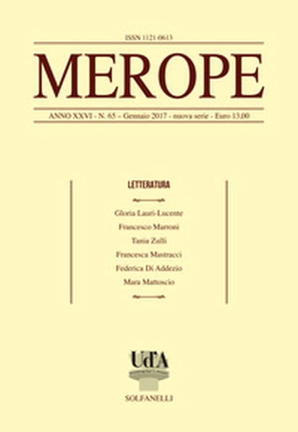 Merope - Vol. 65 - Librerie.coop Merope - Vol. 65 - Librerie.coop