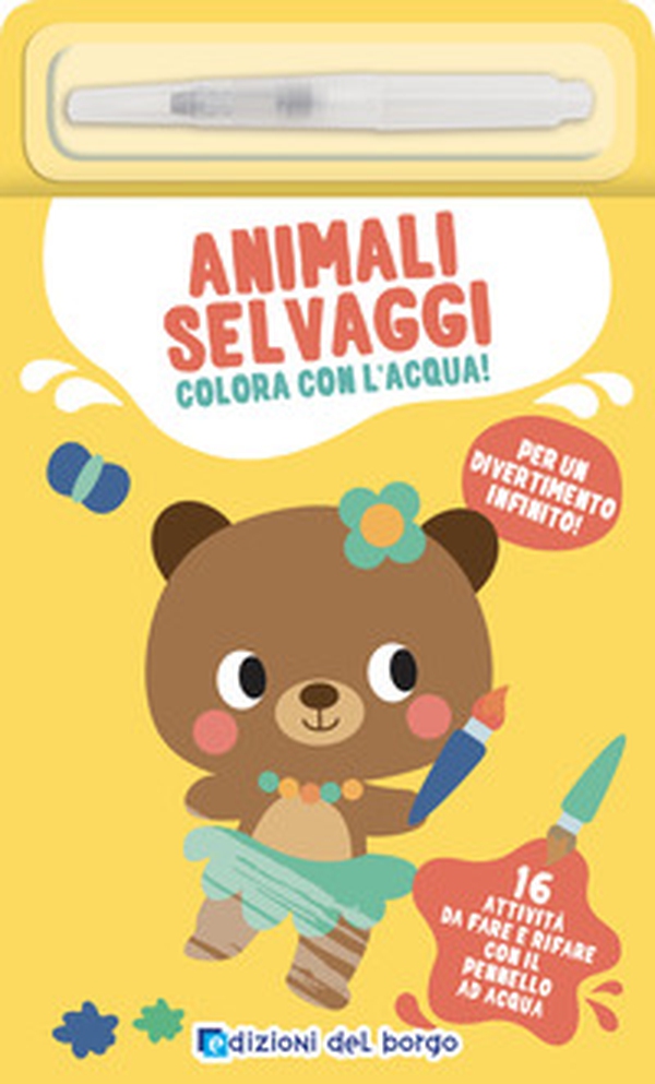 Animali selvaggi. Colora con l'acqua! - Librerie.coop Animali selvaggi. Colora con l'acqua! - Librerie.coop