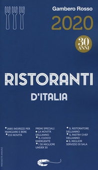 Ristoranti d'Italia del Gambero Rosso 2020 - Librerie.coop