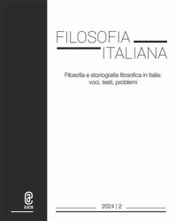 Filosofia italiana - Vol. 2 - Librerie.coop Filosofia italiana - Vol. 2 - Librerie.coop