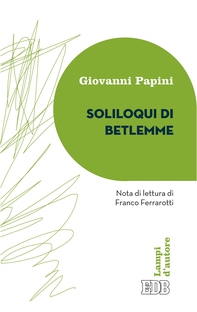 Soliloqui di Betlemme - Librerie.coop Soliloqui di Betlemme - Librerie.coop