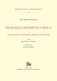 Filologia umanistica greca. I - Librerie.coop