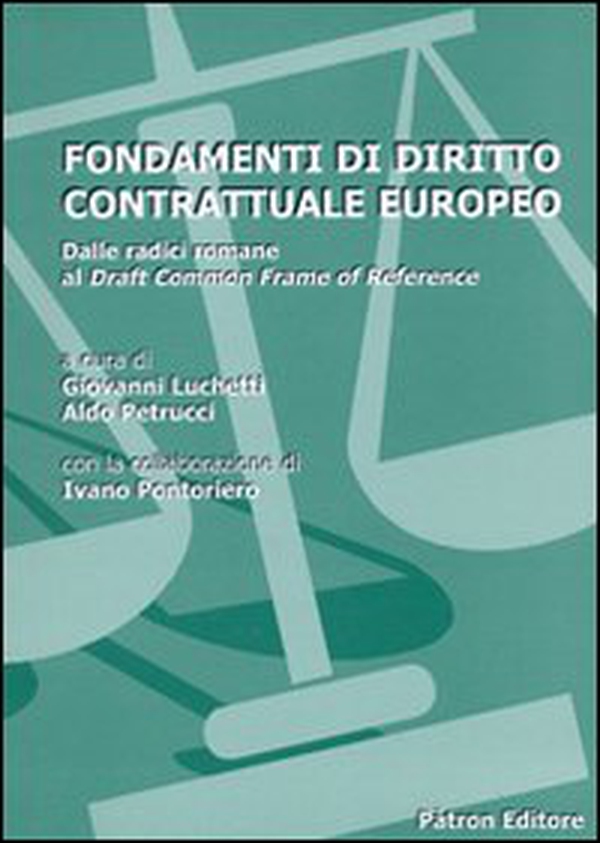 Fondamenti di diritto contrattuale europeo - Librerie.coop