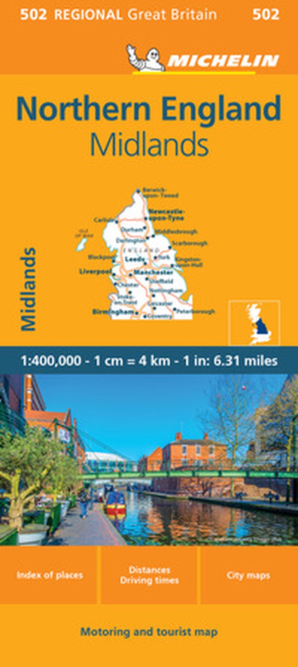 Northern England, Midlands 1:400.000 - Librerie.coop Northern England, Midlands 1:400.000 - Librerie.coop
