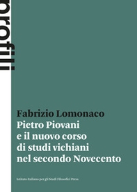 Pietro Piovani e il nuovo corso di studi vichiani nel secondo Novecento - Librerie.coop