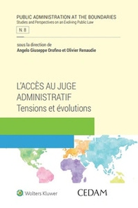 L'accès au juge administratif. Tensions et évolutions - Librerie.coop