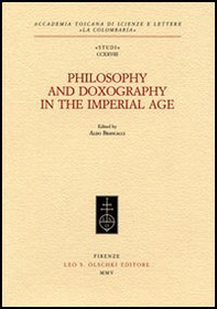 Philosophy and doxography in the Imperial Age - Librerie.coop