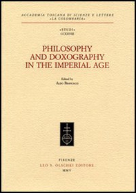 Philosophy and doxography in the Imperial Age - Librerie.coop Philosophy and doxography in the Imperial Age - Librerie.coop