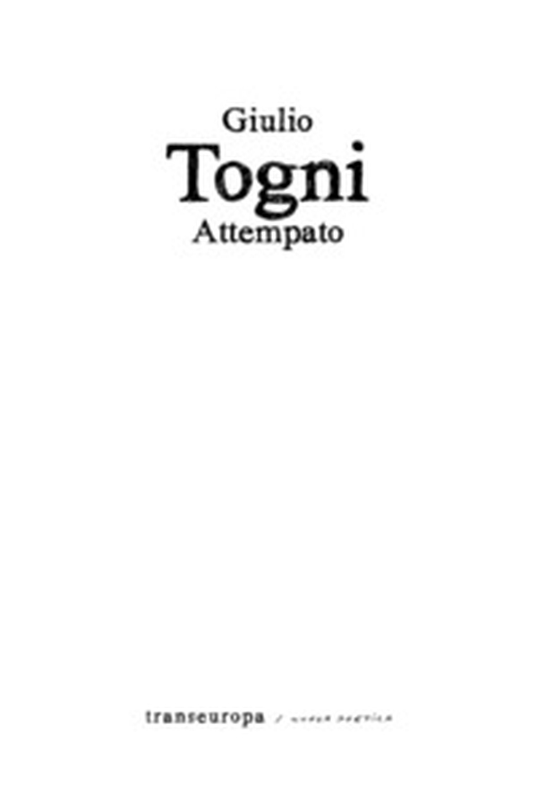 Attempato - Librerie.coop Attempato - Librerie.coop