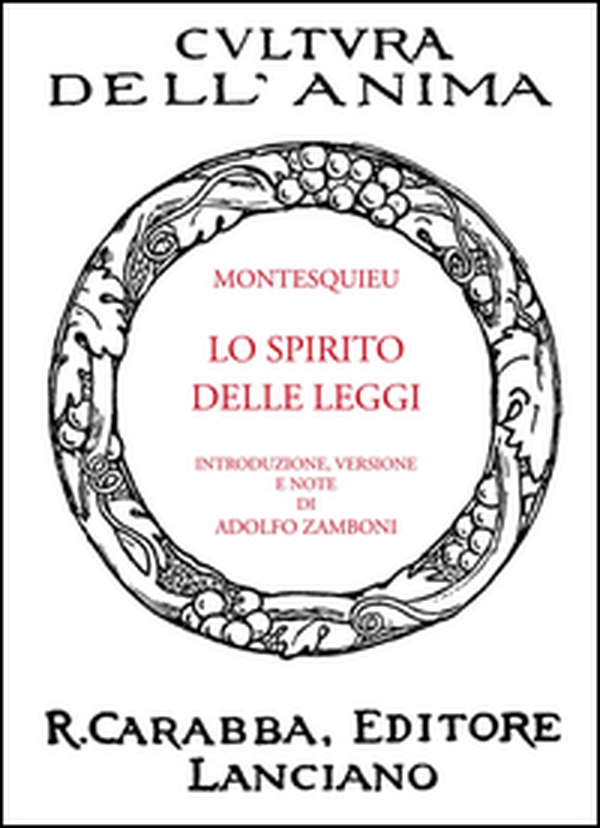 Lo spirito delle leggi - Librerie.coop Lo spirito delle leggi - Librerie.coop