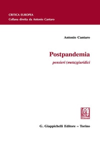 Postpandemia. Pensieri (meta)giuridici - Librerie.coop