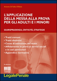 L'applicazione della messa alla prova per gli adulti e i minori - Librerie.coop