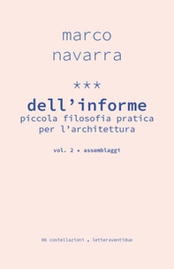 Dell'informe. Piccola filosofia pratica per l'architettura - Librerie.coop