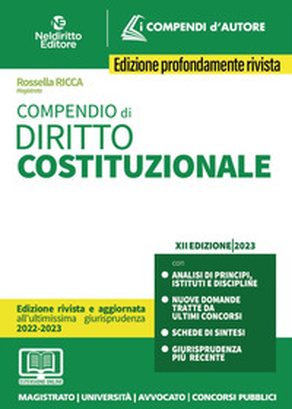 Compendio di diritto costituzionale - Librerie.coop Compendio di diritto costituzionale - Librerie.coop