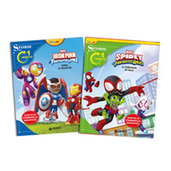 Marvel storie da 1 minuto (2 titoli) - Librerie.coop