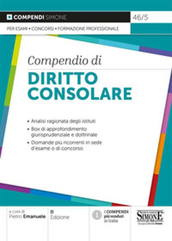 Compendio di diritto consolare - Librerie.coop Compendio di diritto consolare - Librerie.coop