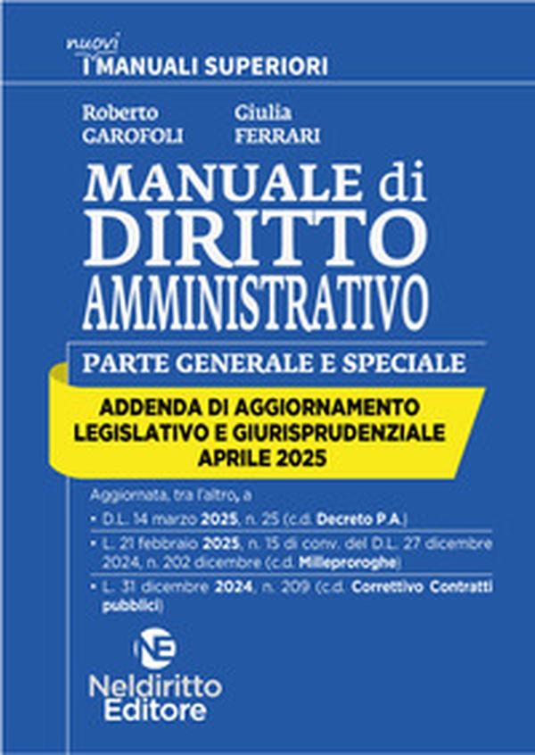 Addenda di aggiornamento. Manuale superiore di Amministrativo. Aprile 2025 - Librerie.coop Addenda di aggiornamento. Manuale superiore di Amministrativo. Aprile 2025 - Librerie.coop