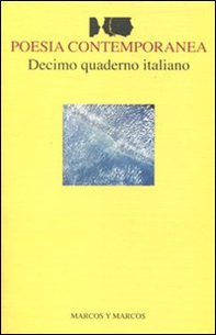 Decimo quaderno italiano di poesia contemporanea - Librerie.coop