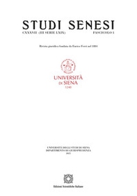 Studi senesi. Rivista giuridica - Vol. 1 - Librerie.coop
