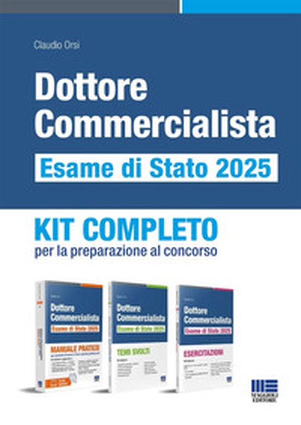 Dottore commercialista. Esame di Stato 2025. Kit completo per la preparazione al concorso - Librerie.coop Dottore commercialista. Esame di Stato 2025. Kit completo per la preparazione al concorso - Librerie.coop