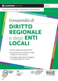 Compendio di diritto regionale e degli enti locali - Librerie.coop Compendio di diritto regionale e degli enti locali - Librerie.coop