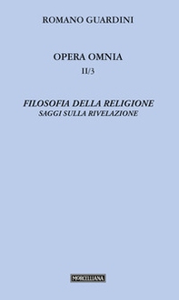 Filosofia della religione. Saggi sulla rivelazione - Librerie.coop