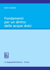 Fondamenti per un diritto delle acque dolci - Librerie.coop