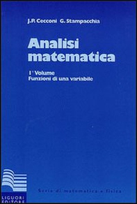 Analisi matematica - Vol. 1 - Librerie.coop