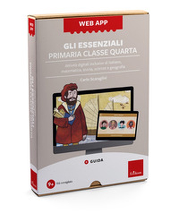 Web app Gli essenziali. Classe quarta. Scuola primaria. Attività digitali inclusive di italiano, matematica, storia, scienze e geografia - Librerie.coop